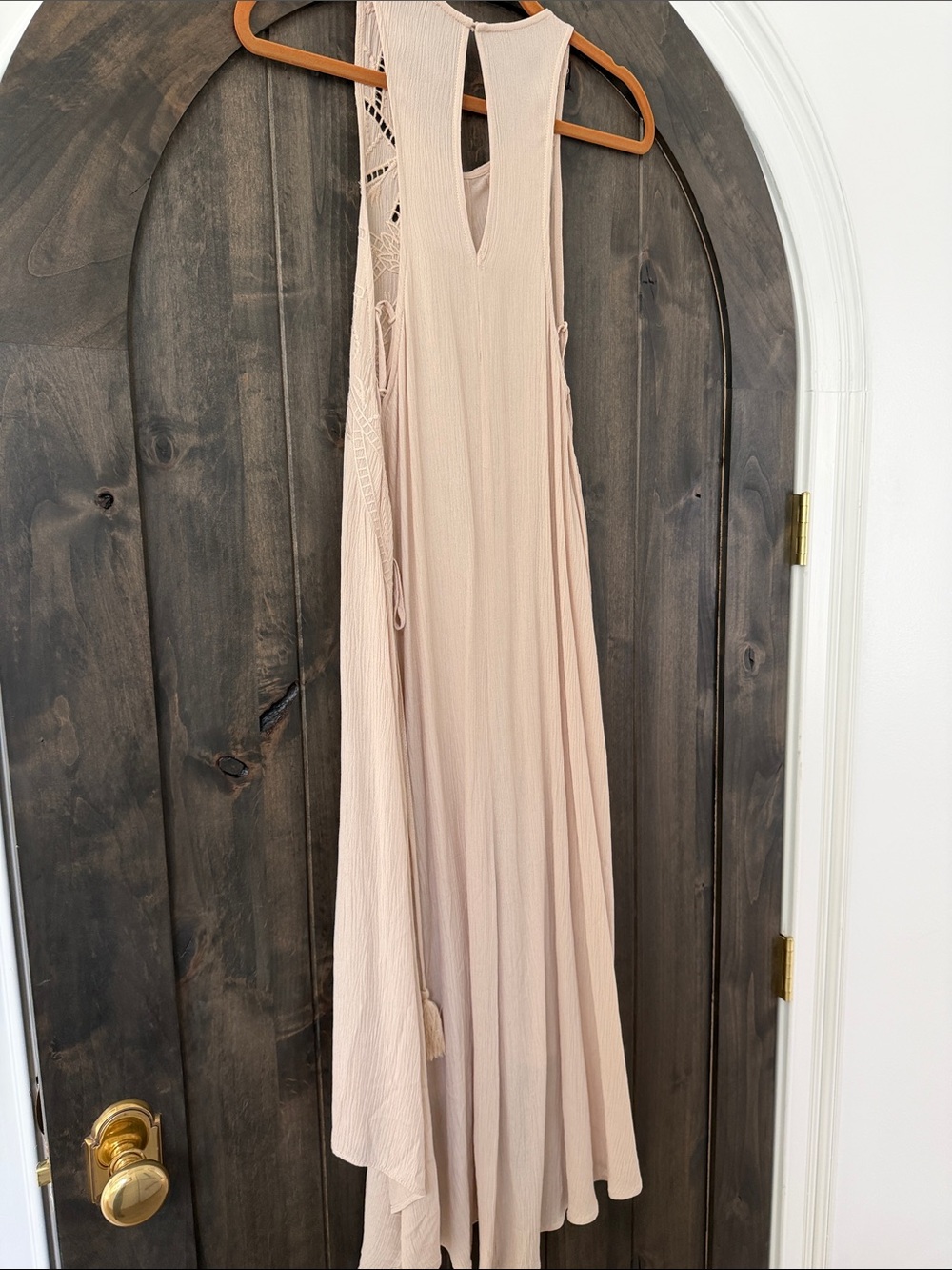 Embroidered Hi Low Tunic Dress